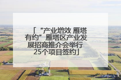 “产业增效 雁塔有约”雁塔区产业发展招商推介会举行 25个项目签约
