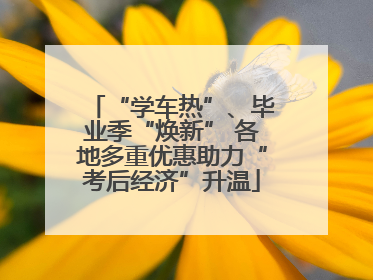 “学车热”、毕业季“焕新” 各地多重优惠助力“考后经济”升温