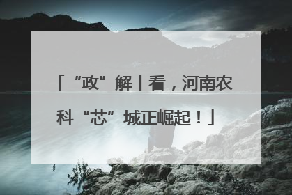 “政”解丨看，河南农科“芯”城正崛起！