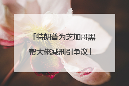 特朗普为芝加哥黑帮大佬减刑引争议