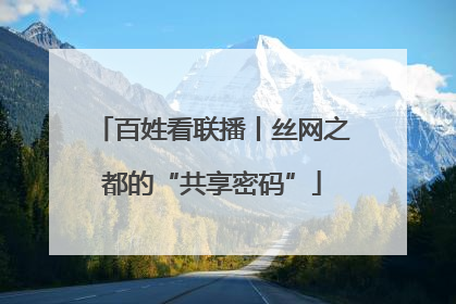 百姓看联播丨丝网之都的“共享密码”