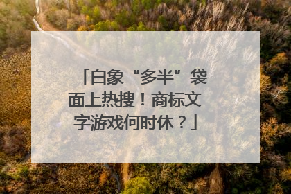 白象“多半”袋面上热搜！商标文字游戏何时休？