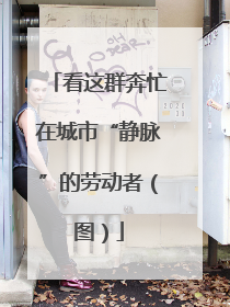 看这群奔忙在城市“静脉”的劳动者（图）