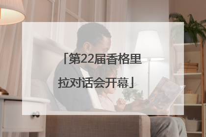 第22届香格里拉对话会开幕