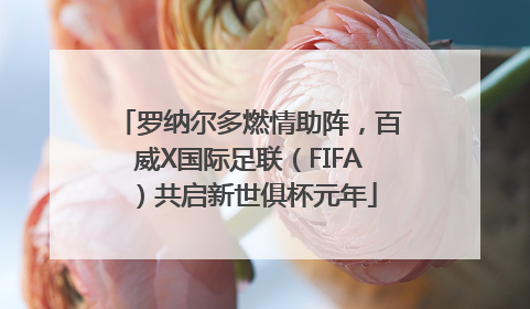 罗纳尔多燃情助阵，百威X国际足联（FIFA）共启新世俱杯元年