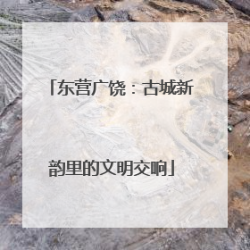 东营广饶：古城新韵里的文明交响