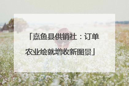 嘉鱼县供销社：订单农业绘就增收新图景
