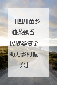 四川苗乡油茶飘香 民族类资金助力乡村振兴