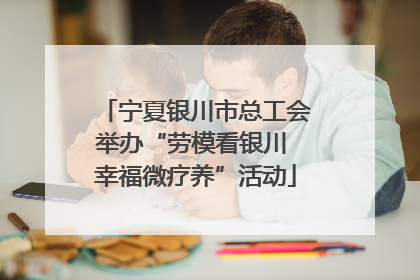 宁夏银川市总工会举办“劳模看银川 幸福微疗养”活动