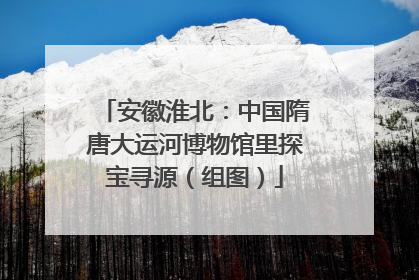 安徽淮北：中国隋唐大运河博物馆里探宝寻源（组图）
