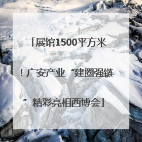 展馆1500平方米！广安产业“建圈强链”精彩亮相西博会