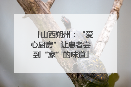 山西朔州：“爱心厨房”让患者尝到“家”的味道
