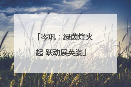 岑巩：绿茵烽火起 跃动展英姿