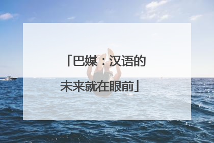 巴媒：汉语的未来就在眼前