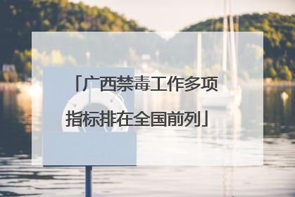 广西禁毒工作多项指标排在全国前列