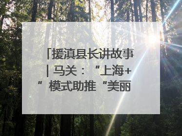 援滇县长讲故事｜马关：“上海+”模式助推“美丽产业”幸福绽放