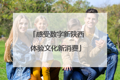 感受数字新陕西 体验文化新消费