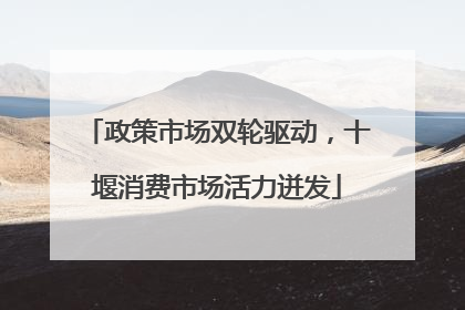政策市场双轮驱动，十堰消费市场活力迸发