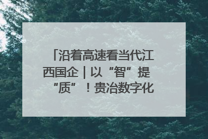 沿着高速看当代江西国企｜以“智”提“质”！贵冶数字化转型迈出新步伐