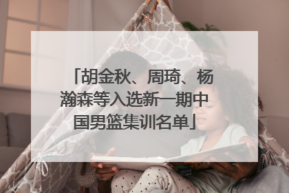 胡金秋、周琦、杨瀚森等入选新一期中国男篮集训名单