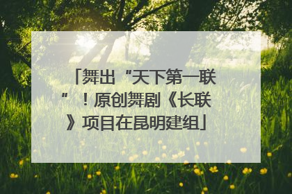 舞出“天下第一联”！原创舞剧《长联》项目在昆明建组