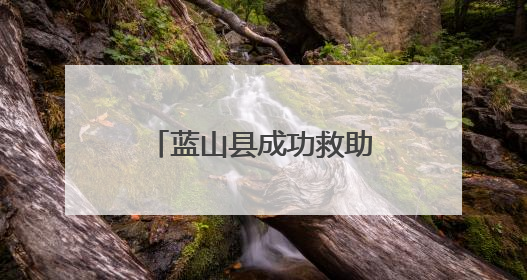 蓝山县成功救助一只国家二级重点保护动物领角鸮