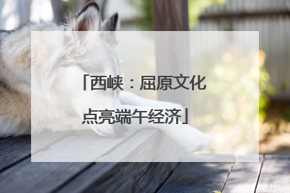 西峡：屈原文化点亮端午经济