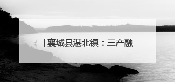 襄城县湛北镇：三产融合 奏响乡村振兴曲