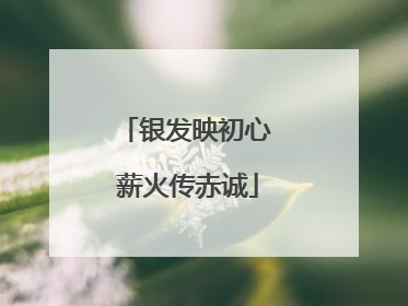 银发映初心 薪火传赤诚