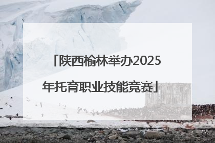 陕西榆林举办2025年托育职业技能竞赛