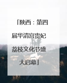 陕西：第四届华清宫贵妃荔枝文化节盛大启幕
