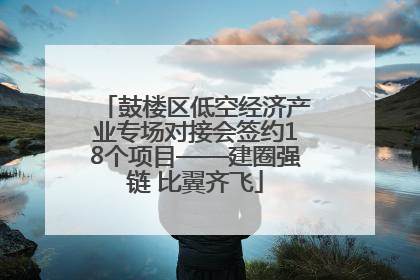 鼓楼区低空经济产业专场对接会签约18个项目——建圈强链 比翼齐飞