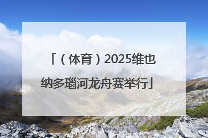 （体育）2025维也纳多瑙河龙舟赛举行