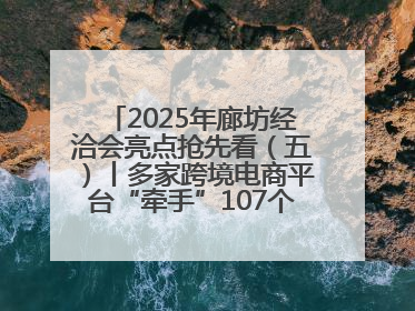 2025年廊坊经洽会亮点抢先看（五）丨多家跨境电商平台“牵手”107个特色产业集群