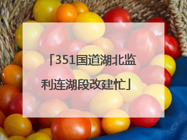 351国道湖北监利连湖段改建忙