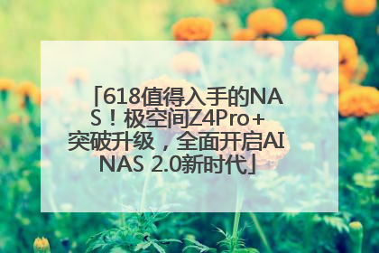 618值得入手的NAS！极空间Z4Pro+突破升级，全面开启AINAS 2.0新时代