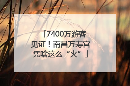 7400万游客见证！南昌万寿宫凭啥这么“火”